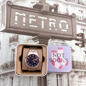 Fossil FS5593 Forrester Quartz Blue Dial Men's Watch